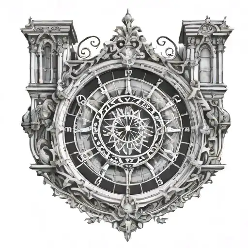 Prague Astronomical Clock Face