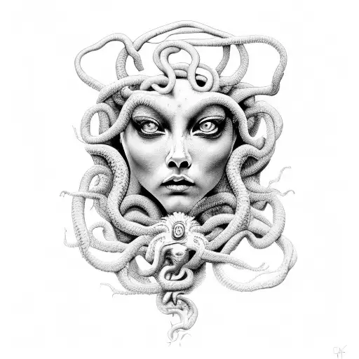 Mujer Medusa