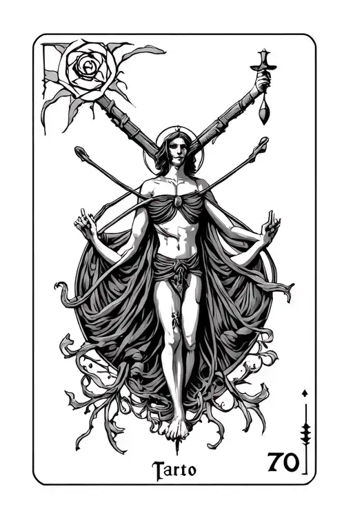 Tarot Card The Hanged Man