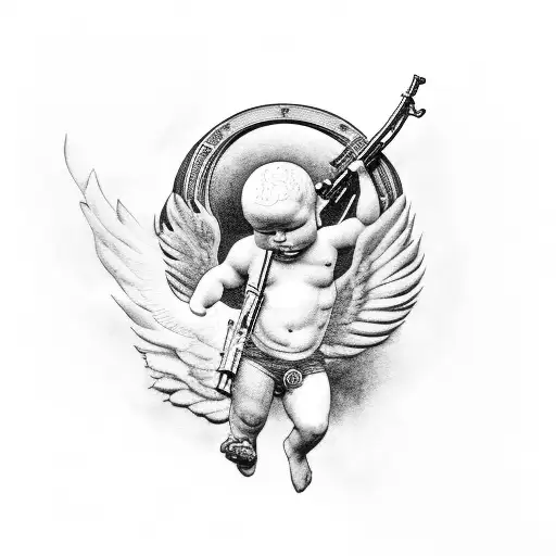 Cherub With Ak47