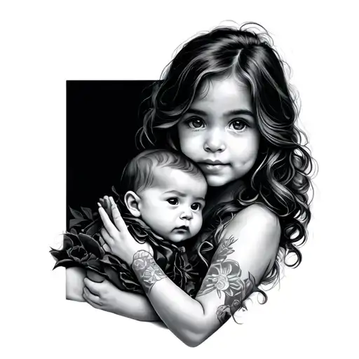 Baby Angie Sofia In The Middle