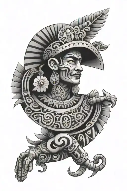Mexican Aztec Sleeve