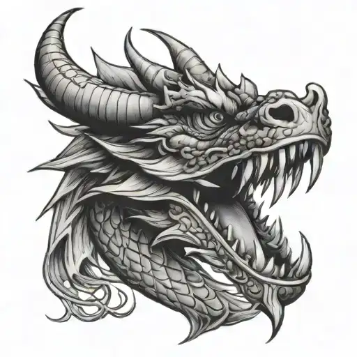 Traditional Dragon Head