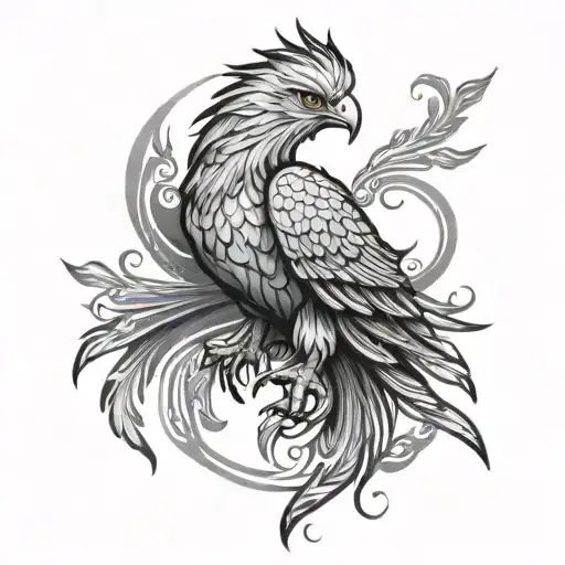 Hawk-style Phoenix Featuring Sigil Of Lilith