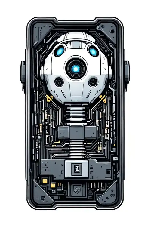 Access Port That Expose The Electronics Of A Robot