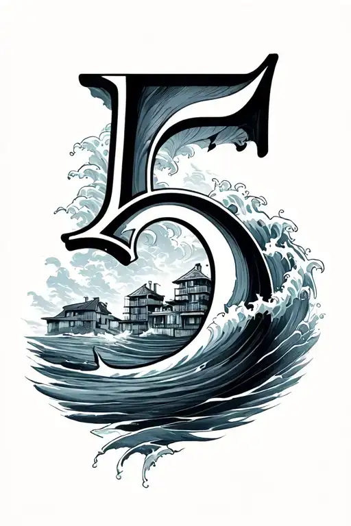 Water Wave Surrounding Apartment Number 5I