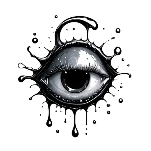 Blood Group O- Drops Of Blood