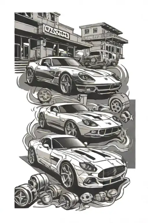 Sports Cars Also Coffee