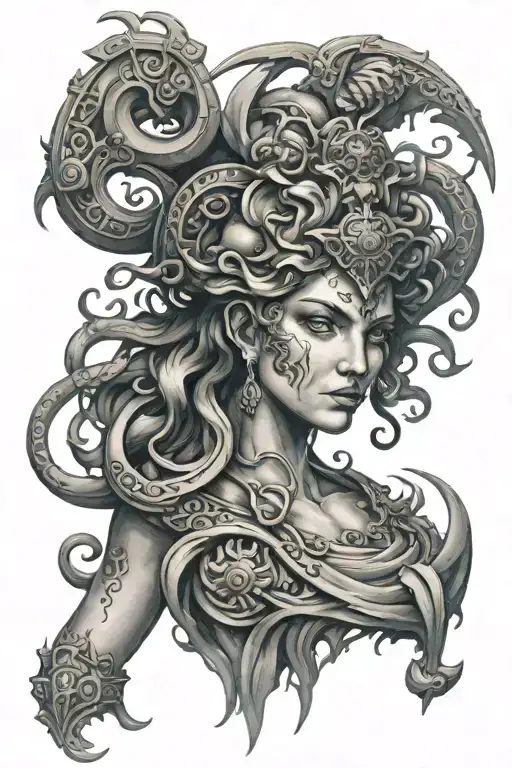 Zues Ares Atlas Medusa