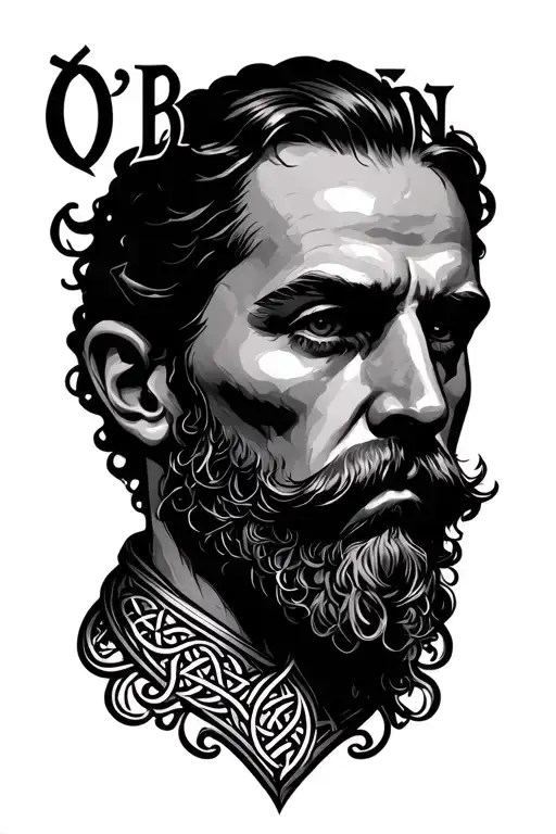 O'brien In Celtic Lettering