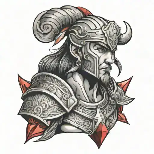 Make Warrior Holding A Ruby