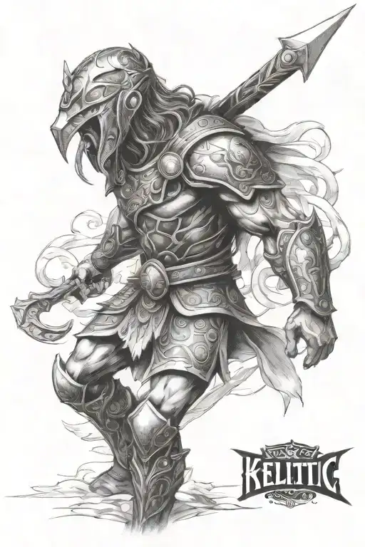 Keltic Warrior Surrounded