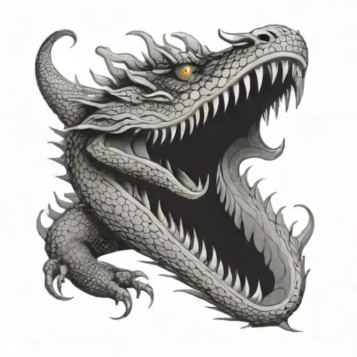 Serpentine Water Dragon