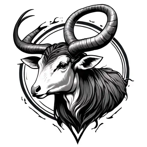 Taurus Zodiac Sign Tattoo Design Inspired