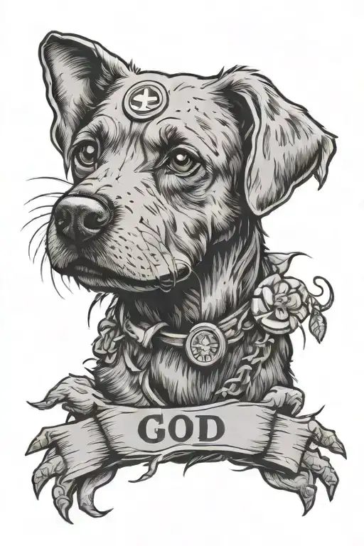God Nurse Dog Paw