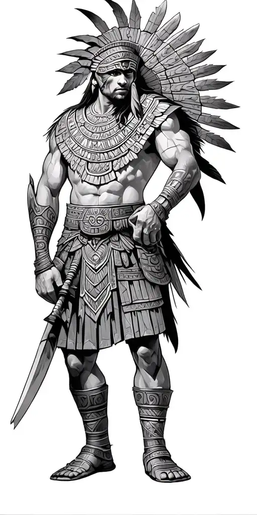 Pc Gamer Aztec Warrior