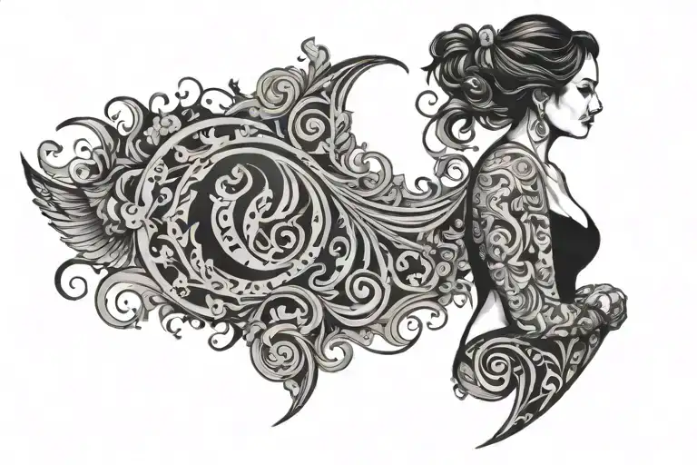 Wife Sandra With Symbol Formed