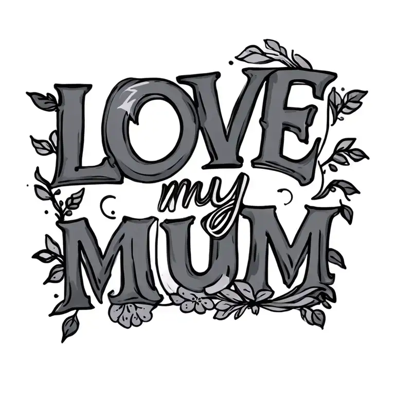 Love My Mum Written