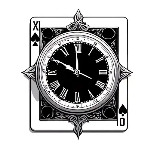 Clock With Game Card