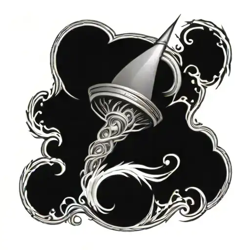 Posiden Hurricane Trident Water Darken Everything