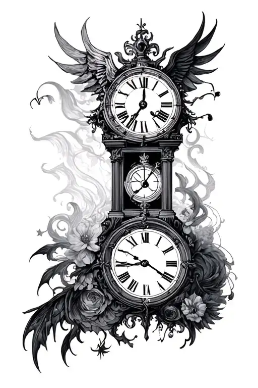 Afterlife And Time Clock