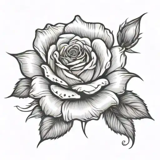 Rose & Eye Looking Forward