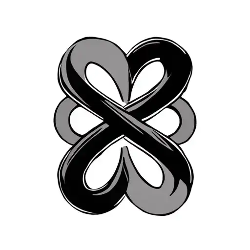 Taurus And Infinity Symbol Intertwined