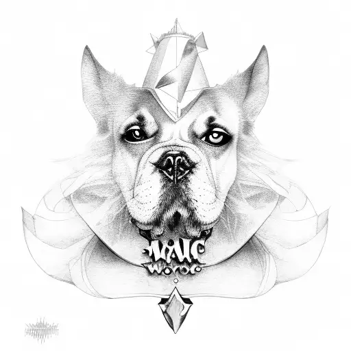 Anarcofeminist Woman And Dog