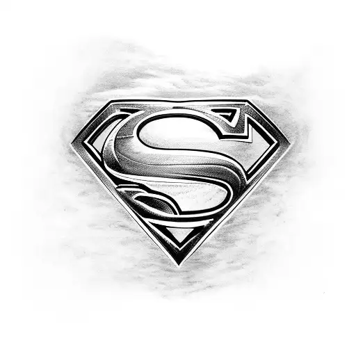 Superman Logo Made From Word For Ever In My Heart Corey