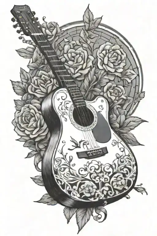 Joel's Guitar From The Last Of Us