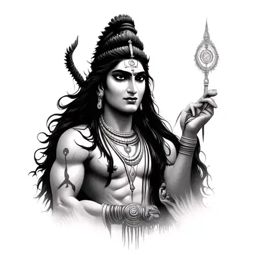 I Gotta Shiva Tattoo In Hand Nd Need Background For That