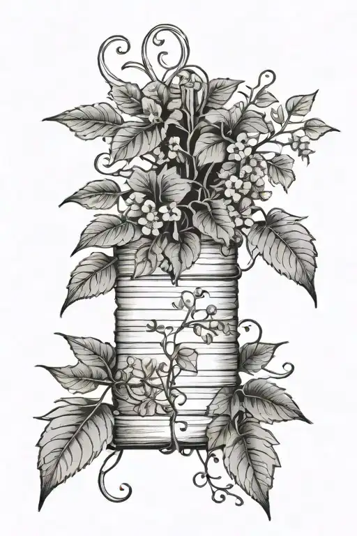 Botanical Book Vine