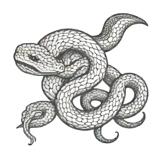 Snake Eating Disorder Awareness Symbol
