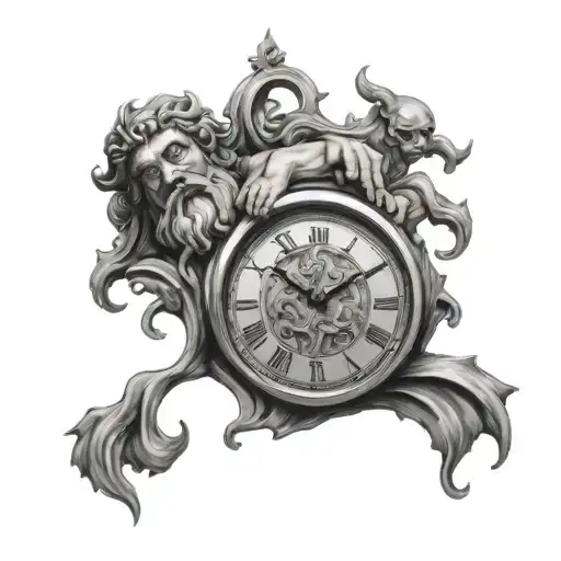 Zeus And Clock Melting