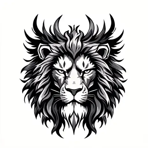 Phenix And Lion Head