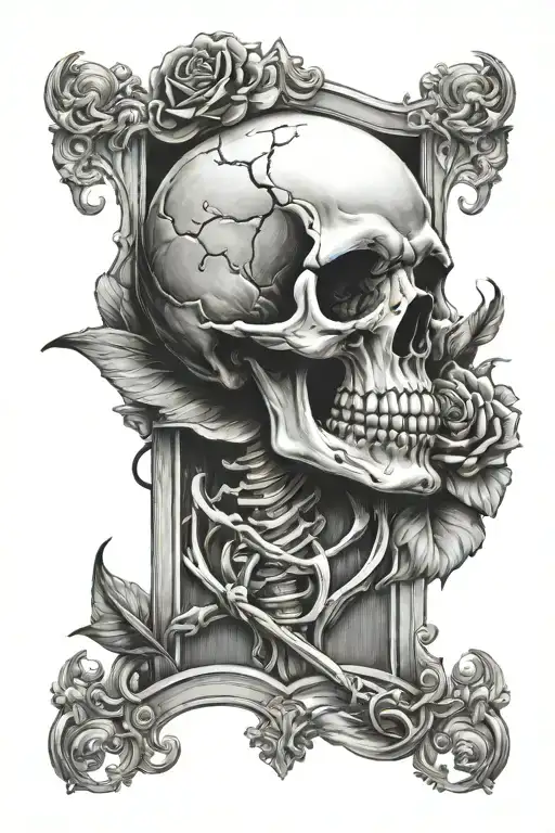 Hourglass Skull Reaper