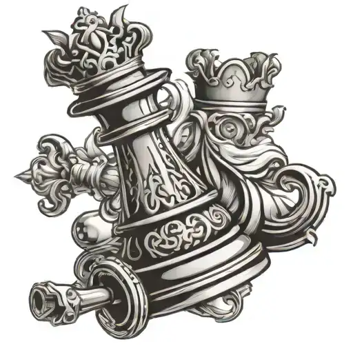 Bishop Chess Board With Ace