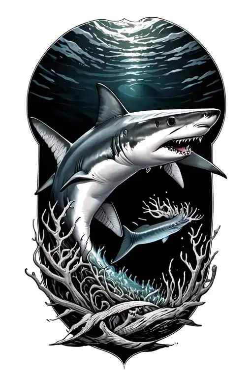 Reef Shark And Reek Titan Atlas