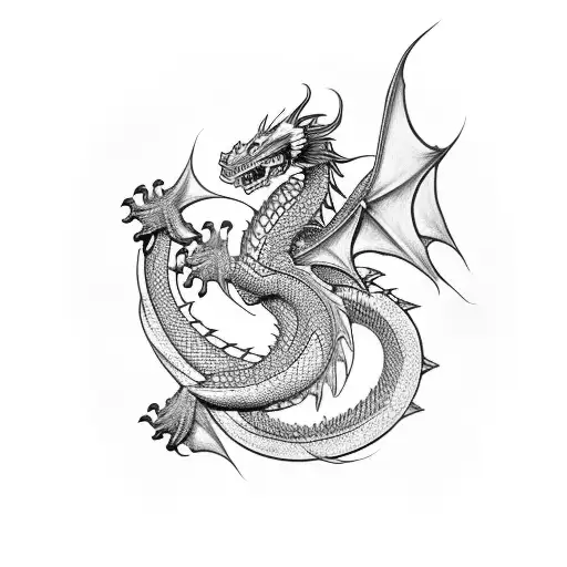 Dragon That Fires Up Children