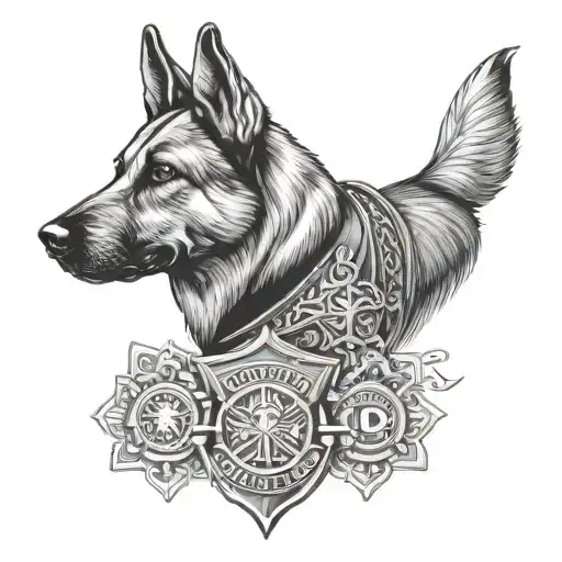 Law Enforcement Irish K9