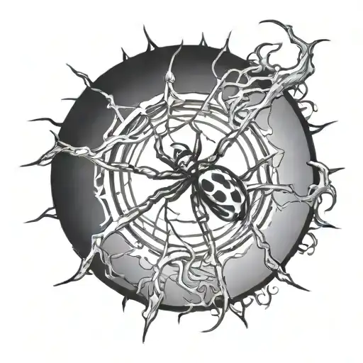 Spinder On A Vinyl Album Cover