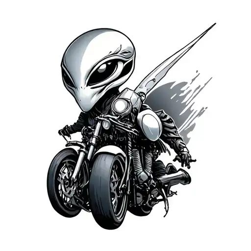 Alien And Moto
