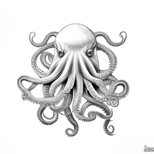 Octopus With 8 Tentacles