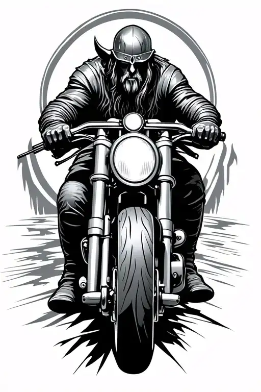 Viking Motorcycle Riding