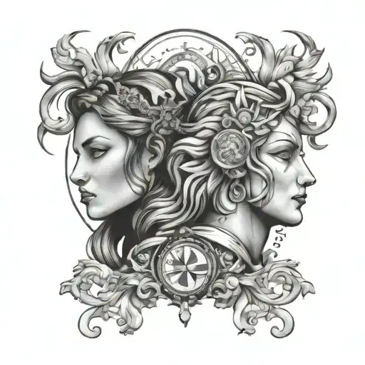 Leo Gemini Pieces Virgo Zodiac Sign
