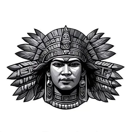 Aztec Ajolote With Maya