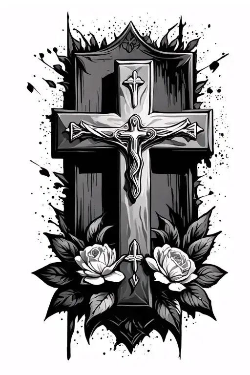 Christian Cross Memorial