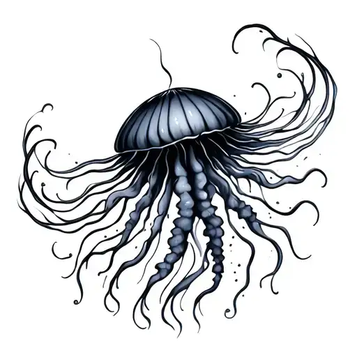 Very Dark Jellyfish