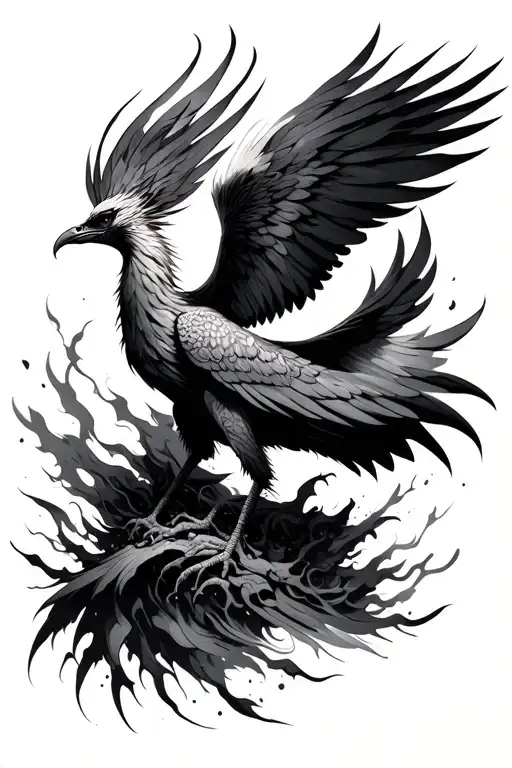 Pheonix That Represents Strength After Destruction