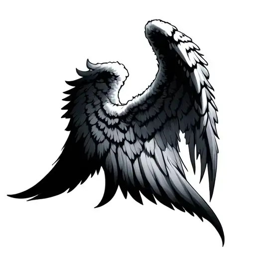 Gothic Angel Wings